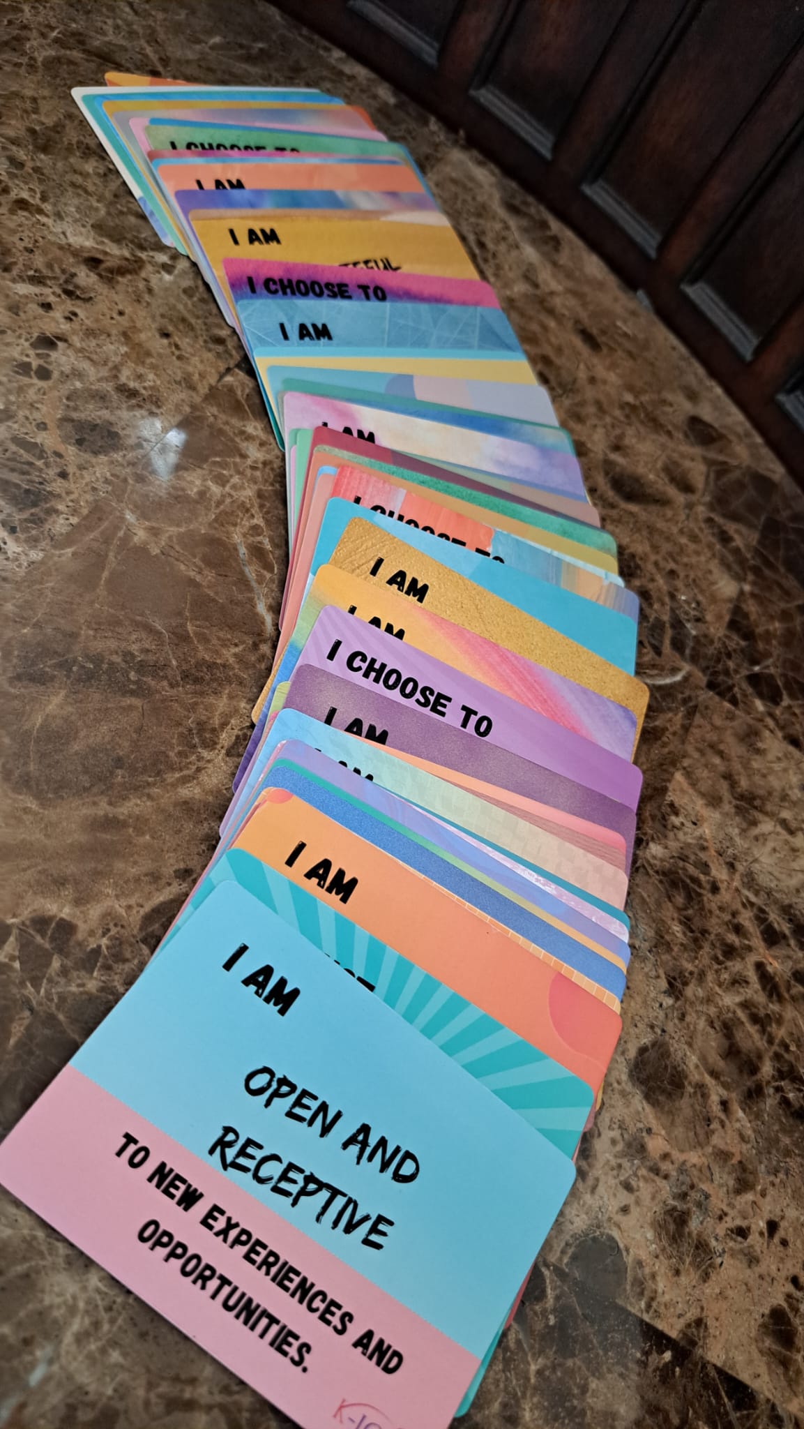 K-lock Affirmation Flashcards
