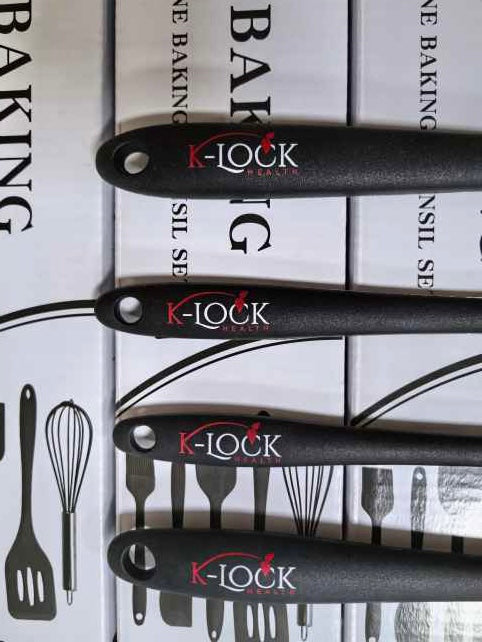 5 Piece K-lock Rubber Spatula Set